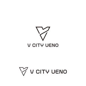 ヘッドディップ (headdip7)さんの商業ビルの名称：「V  CITY　UENO」（ヴィ　シティ　ウエノ）のロゴ＆マーク　への提案
