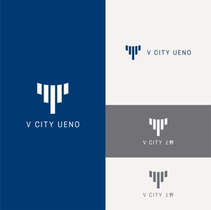 JOHN ()さんの商業ビルの名称：「V  CITY　UENO」（ヴィ　シティ　ウエノ）のロゴ＆マーク　への提案