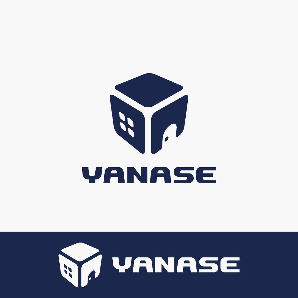 「YANASE real estate」のロゴ作成