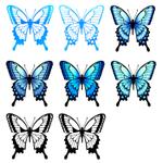 yuzuko (yuzuko)さんの蝶のモチーフデザインへの提案