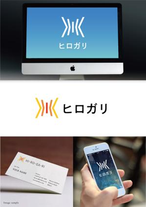 Morinohito (Morinohito)さんの「株式会社ヒロガリ」というスタートアップ企業の名刺やWEBサイトに利用するロゴ制作への提案