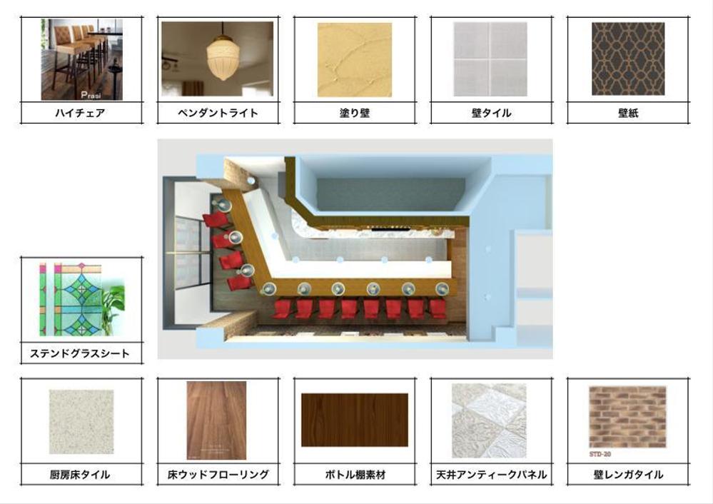 シスターコンセプトのメイドバーのインテリアデザイン