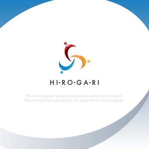 Washi (Washi)さんの「株式会社ヒロガリ」というスタートアップ企業の名刺やWEBサイトに利用するロゴ制作への提案