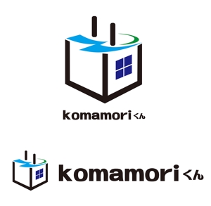 田中　威 (dd51)さんの非常用電源切替装置「komamoriくん」のロゴ制作への提案