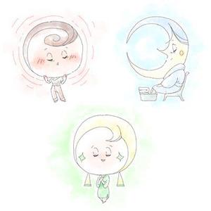 kojimochi (kojimochi)さんの「太陽」「月」などのキャラクターの製作への提案