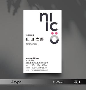 あらきの (now3ark)さんのライブ配信タレントマネジメント会社の名刺作成への提案