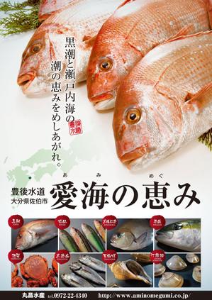 さんの地方発送した高級水産物を店舗で紹介するポスター作製への提案