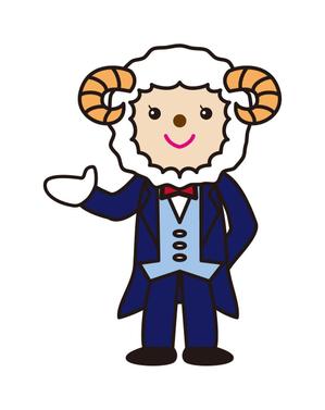 yamaad (yamaguchi_ad)さんの執事（羊）キャラクターのイラストへの提案