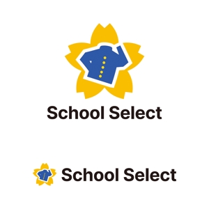 tsujimo (tsujimo)さんの学生服販売店「School　Select」のロゴへの提案