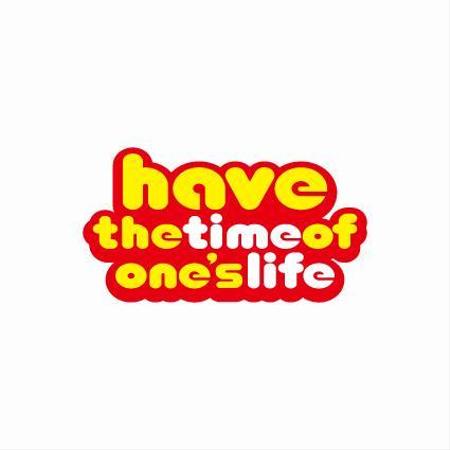 rickisgoldさんの「have the time of one's life」のロゴ作成への提案