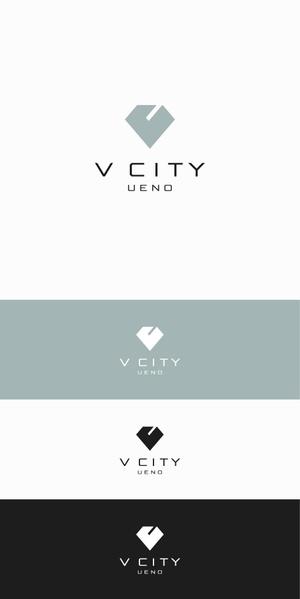 designdesign (designdesign)さんの商業ビルの名称：「V  CITY　UENO」（ヴィ　シティ　ウエノ）のロゴ＆マーク　への提案