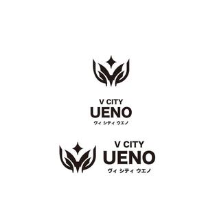 KOZ-DESIGN (saki8)さんの商業ビルの名称：「V  CITY　UENO」（ヴィ　シティ　ウエノ）のロゴ＆マーク　への提案