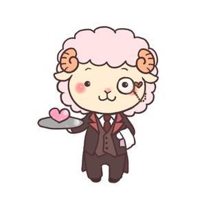 asui (asui006)さんの執事（羊）キャラクターのイラストへの提案