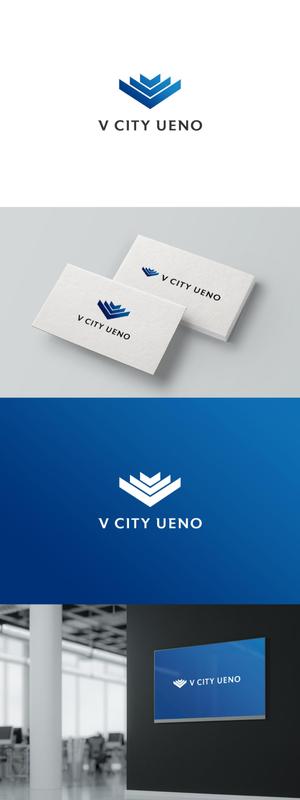 WIZE DESIGN (asobigocoro_design)さんの商業ビルの名称：「V  CITY　UENO」（ヴィ　シティ　ウエノ）のロゴ＆マーク　への提案