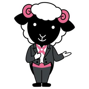rietoyou (rietoyou)さんの執事（羊）キャラクターのイラストへの提案