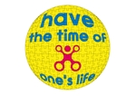 GreenTeaさんの「have the time of one's life」のロゴ作成への提案