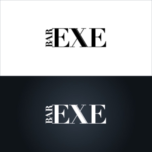 Zagato (Zagato)さんの大阪北新地にあるBAR「BAR EXE」のロゴデザインへの提案