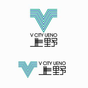 agnes (agnes)さんの商業ビルの名称：「V  CITY　UENO」（ヴィ　シティ　ウエノ）のロゴ＆マーク　への提案