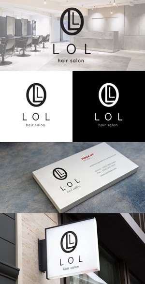 light design company (light_yumi)さんの美容室のロゴ制作をお願いします。への提案