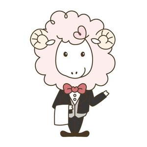 Yui.T (Yui_T)さんの執事（羊）キャラクターのイラストへの提案