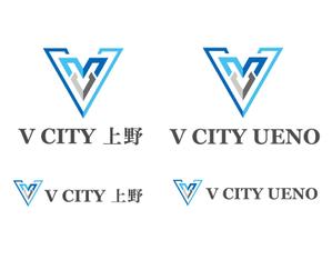 Force-Factory (coresoul)さんの商業ビルの名称：「V  CITY　UENO」（ヴィ　シティ　ウエノ）のロゴ＆マーク　への提案