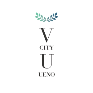 KMD (kasemiki)さんの商業ビルの名称：「V  CITY　UENO」（ヴィ　シティ　ウエノ）のロゴ＆マーク　への提案