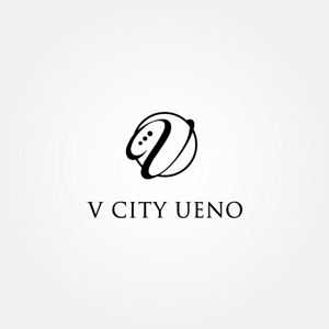 tanaka10 (tanaka10)さんの商業ビルの名称：「V  CITY　UENO」（ヴィ　シティ　ウエノ）のロゴ＆マーク　への提案