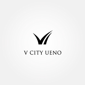 tanaka10 (tanaka10)さんの商業ビルの名称：「V  CITY　UENO」（ヴィ　シティ　ウエノ）のロゴ＆マーク　への提案