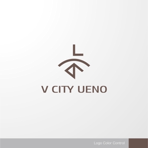 ＊ sa_akutsu ＊ (sa_akutsu)さんの商業ビルの名称：「V  CITY　UENO」（ヴィ　シティ　ウエノ）のロゴ＆マーク　への提案