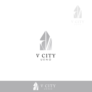 ELDORADO (syotagoto)さんの商業ビルの名称：「V  CITY　UENO」（ヴィ　シティ　ウエノ）のロゴ＆マーク　への提案