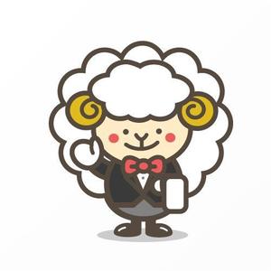 Jelly (Jelly)さんの執事（羊）キャラクターのイラストへの提案