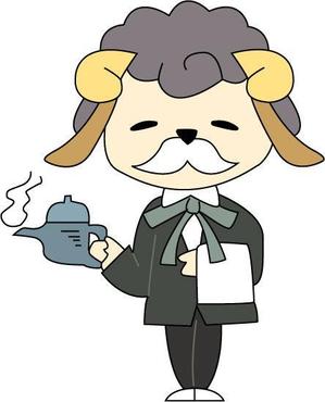 0125_23さんの執事（羊）キャラクターのイラストへの提案
