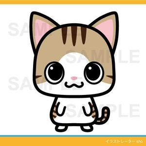 syow（イラスト・キャラデザなど） (n_sho)さんの看板猫のイラスト化・キャラクター化への提案