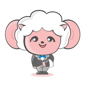 あーまん (aaman)さんの執事（羊）キャラクターのイラストへの提案