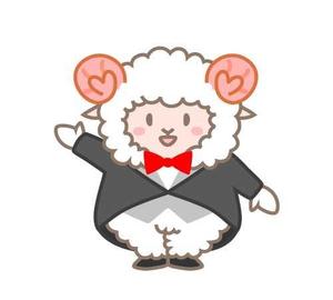 山本むさく ()さんの執事（羊）キャラクターのイラストへの提案