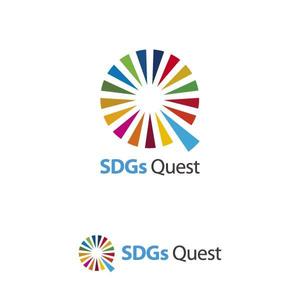 Q (qtoon)さんの「SDGs Quest」のロゴへの提案