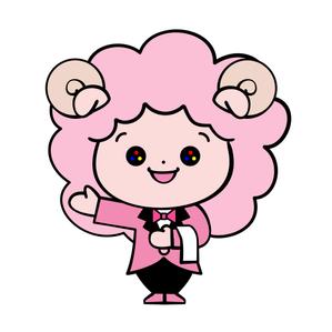 あーまん (aaman)さんの執事（羊）キャラクターのイラストへの提案