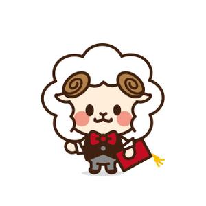 mu_cha (mu_cha)さんの執事（羊）キャラクターのイラストへの提案