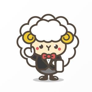 Jelly (Jelly)さんの執事（羊）キャラクターのイラストへの提案