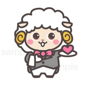 宝承あやな ()さんの執事（羊）キャラクターのイラストへの提案