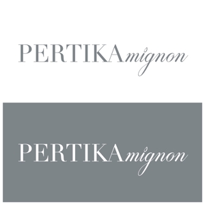 D-TAKAYAMA (Harurino)さんのアクセサリーブランド 「PERTIKA mignon」の ロゴへの提案