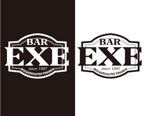 Force-Factory (coresoul)さんの大阪北新地にあるBAR「BAR EXE」のロゴデザインへの提案