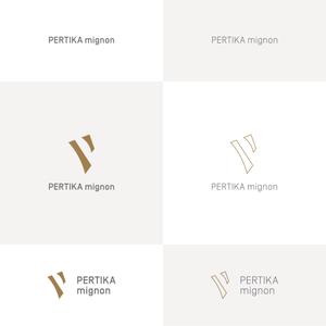 JOHN ()さんのアクセサリーブランド 「PERTIKA mignon」の ロゴへの提案