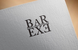 haruru (haruru2015)さんの大阪北新地にあるBAR「BAR EXE」のロゴデザインへの提案