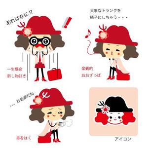 hakka (hakka)さんの人型のTwitter用キャラクターの制作への提案