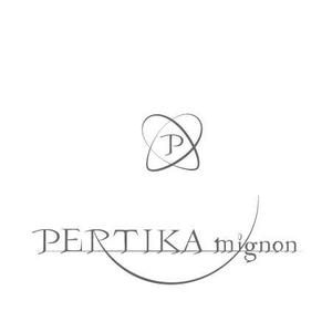 DESIGN KOBO KEY'S (kanan18)さんのアクセサリーブランド 「PERTIKA mignon」の ロゴへの提案