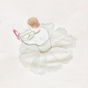 原田さとみ (hiroko1218)さんの[バレエ]をテーマにしたグッズ用イラストへの提案