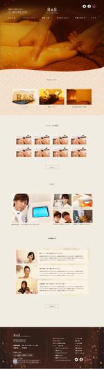 S-RDesign (S-RDesign)さんの【TOPデザイン募集】エステサロンのリニューアル☆（素材あり）への提案