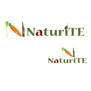 ちぇり ()さんのオーガニック通販サイト「NaturiTE」のロゴ作成（商標登録なし）への提案