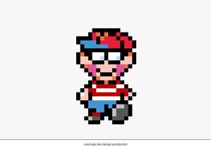 清水　貴史 (smirk777)さんのsfc風ドット絵（男の子）を募集　カフェバーの看板に使用しますへの提案